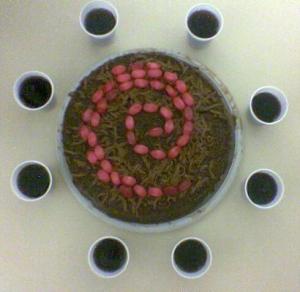 Debian Festival 2 e o bolo com confeitos (o mais original)